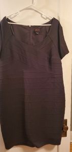 Torrid black bandage dress